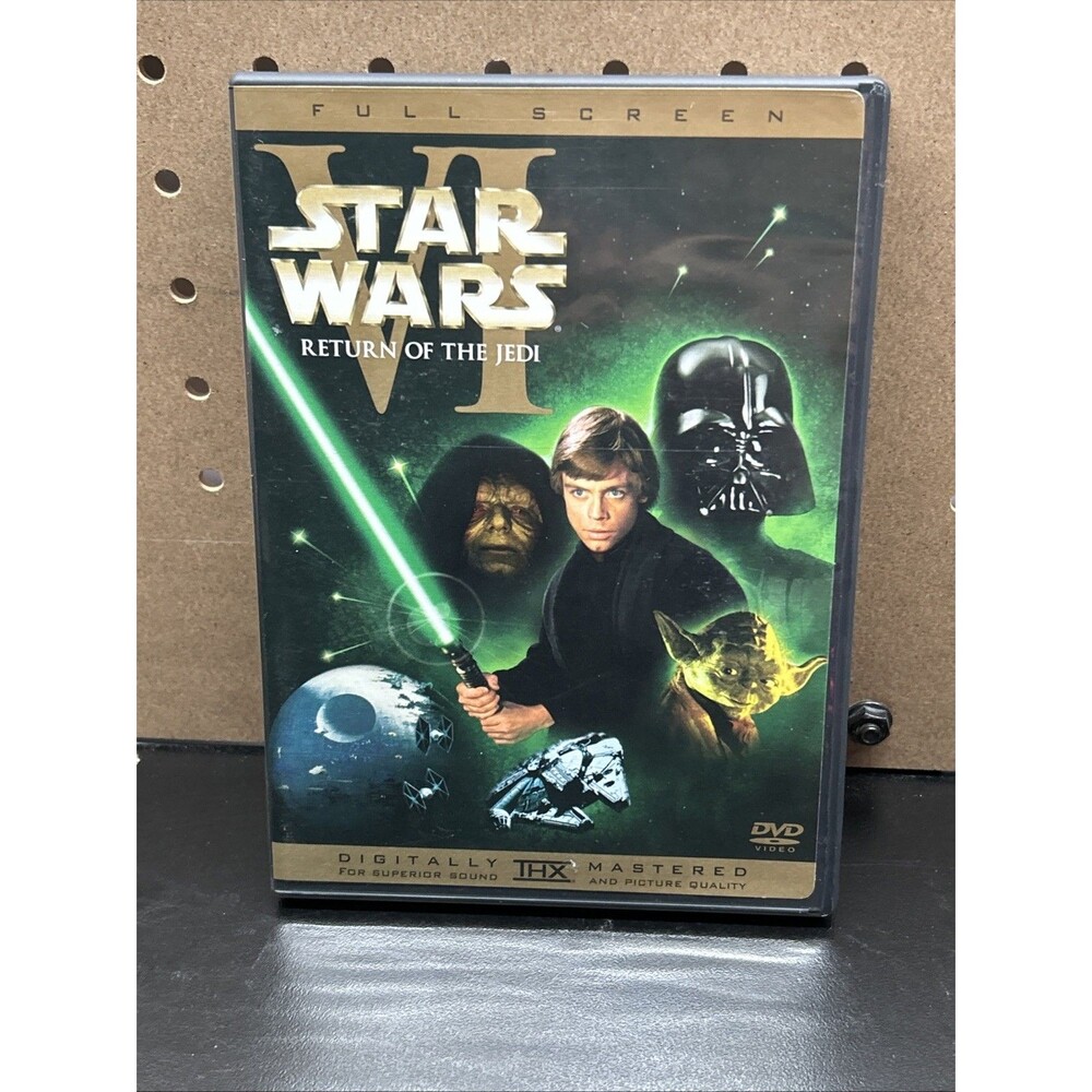 Star Wars VI Return of the Jedi - DVD, Region 1, Full Screen